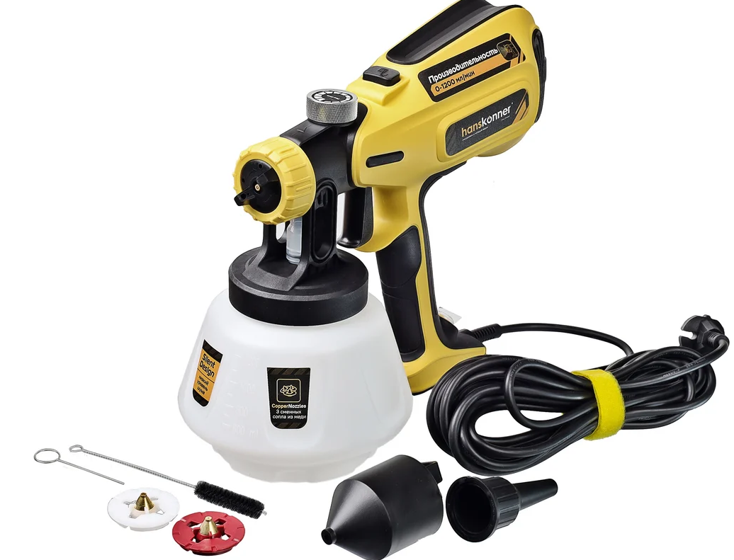 Краскопульт электрический Hanskonner HSG9680